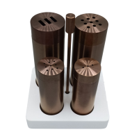 4'lü Simetrik Baharatlık(PVD Bakır)